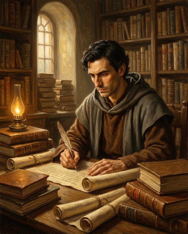 cassius-valerius-cassius-valerius-writing-scroll-library-