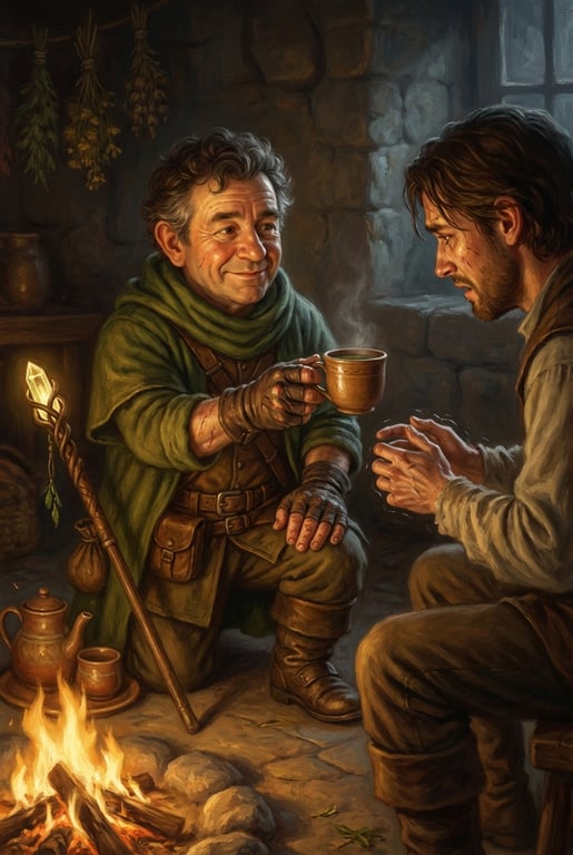 aldwin-gentleheart-aldwin-gentleheart-offering-tea-fireligh