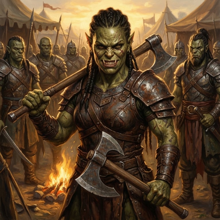 serka-serka-orc-warrior-camp-axes-01