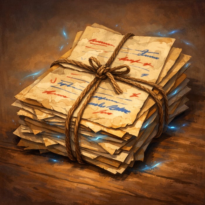 Manuscript Corin's Folley