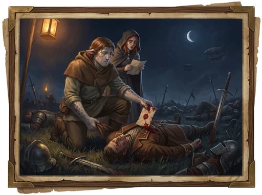 Bloodstained Letter