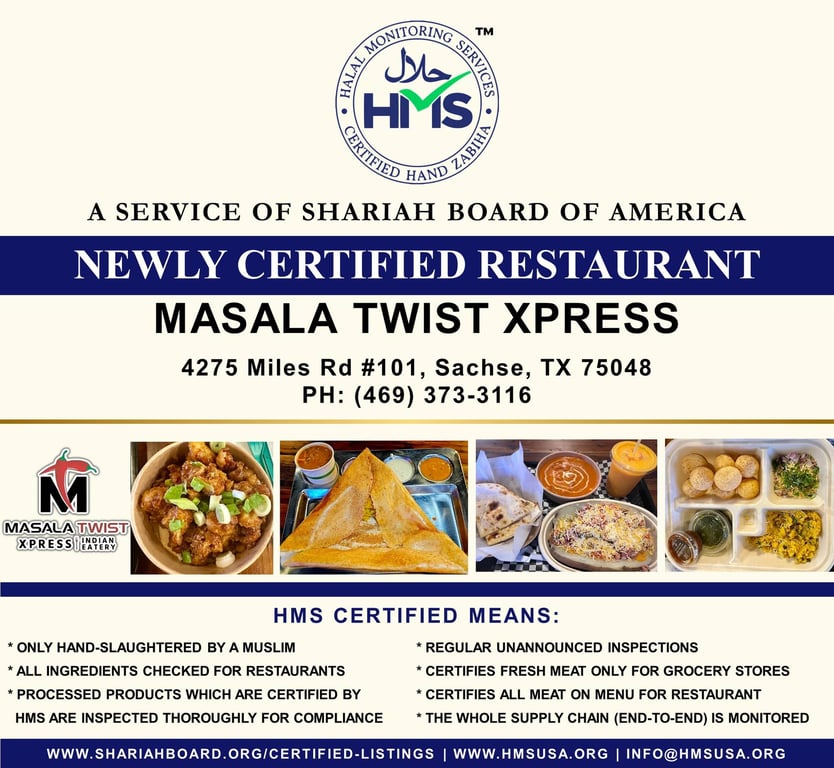 Masala Twist Xpress, Sachse, (TX)