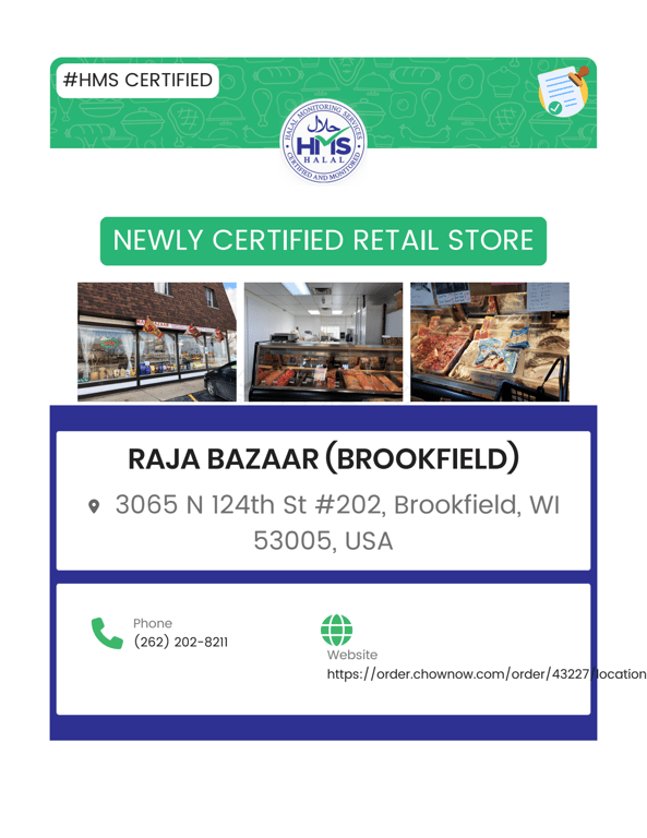 Raja Bazaar (Brookfield)-Certified