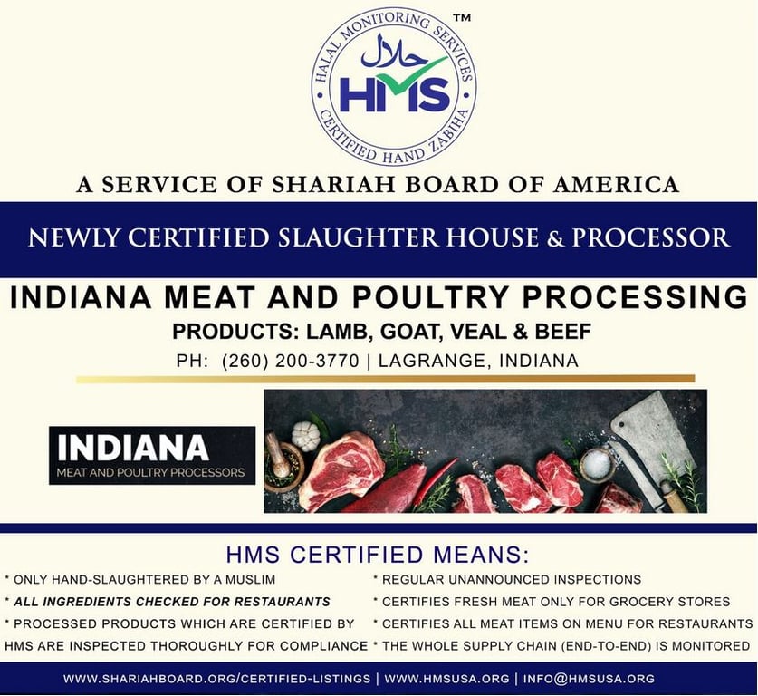 Indiana Meat and Poultry Processing (Lagrange) IN
