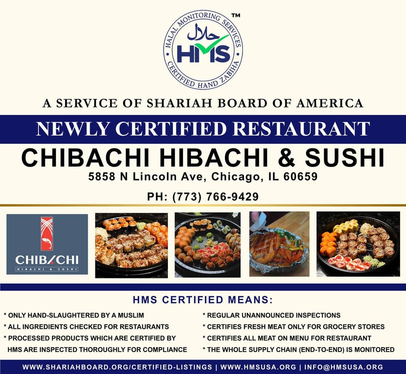 Chibachi Hibachi & Sushi (Chicago) IL