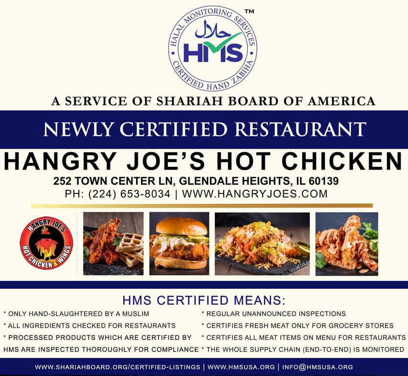 Hangry Joe's Host Chicken (Glendale Heights, IL)