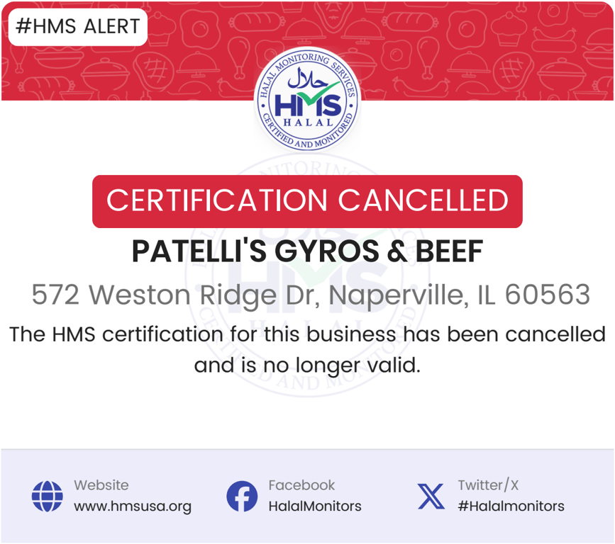 Patelli's Gyros & Beef-Cancelled