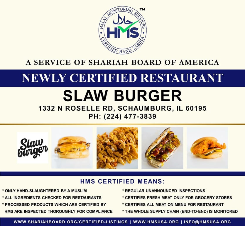 Slaw Burger, Schaumburg, (IL)