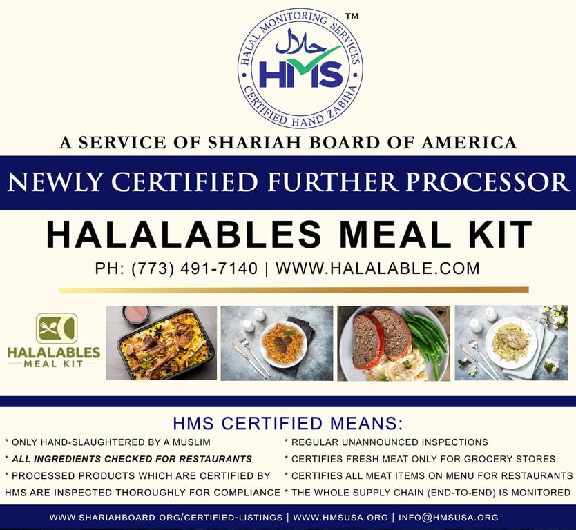 Halalables Meal Kit