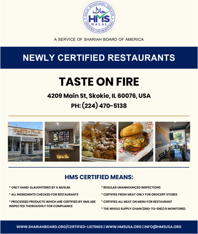 Taste On Fire-Certified