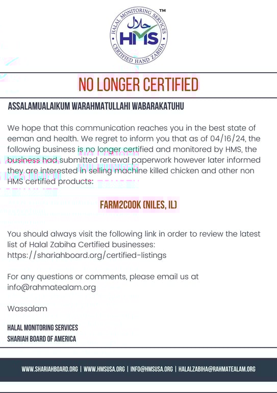 Farm2cook (Niles, IL)