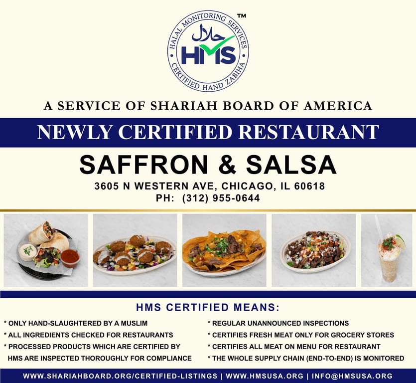 Saffron & Salsa, Chicago, (IL)