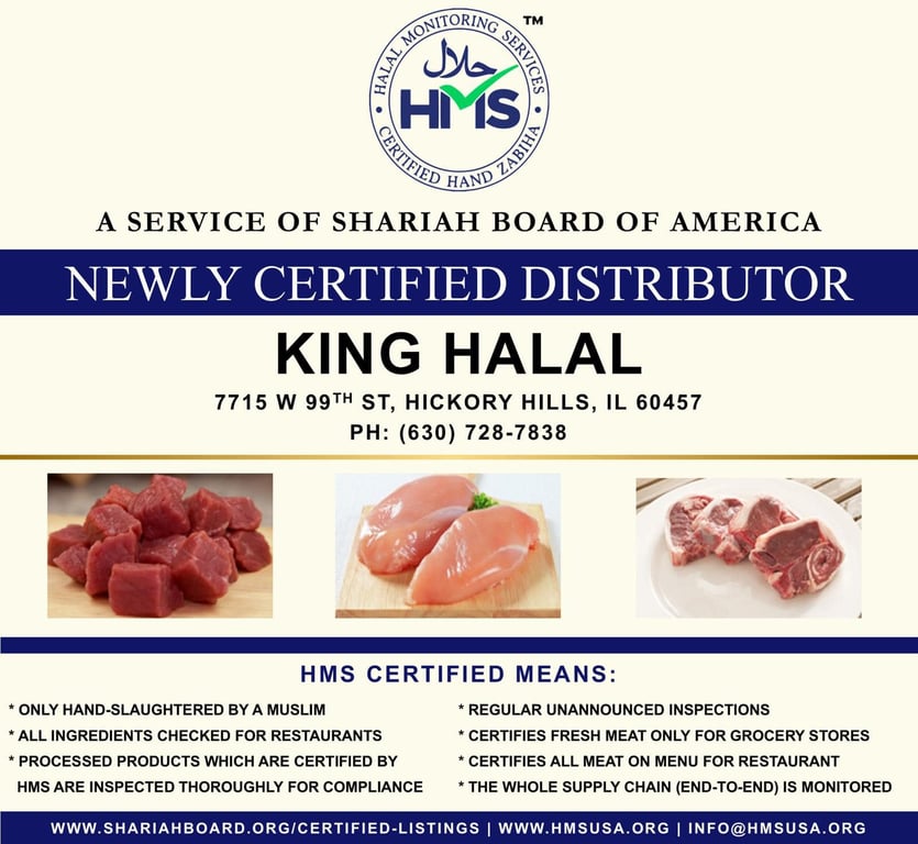 King Halal, Hikory Hills, IL