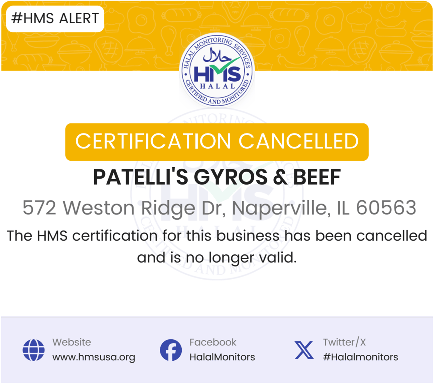 Patelli's Gyros & Beef-Cancelled