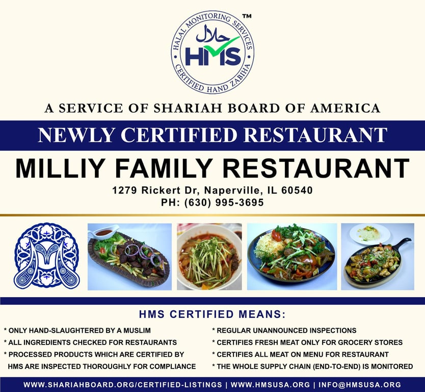 Milliy Family Restaurant (Navperville) IL