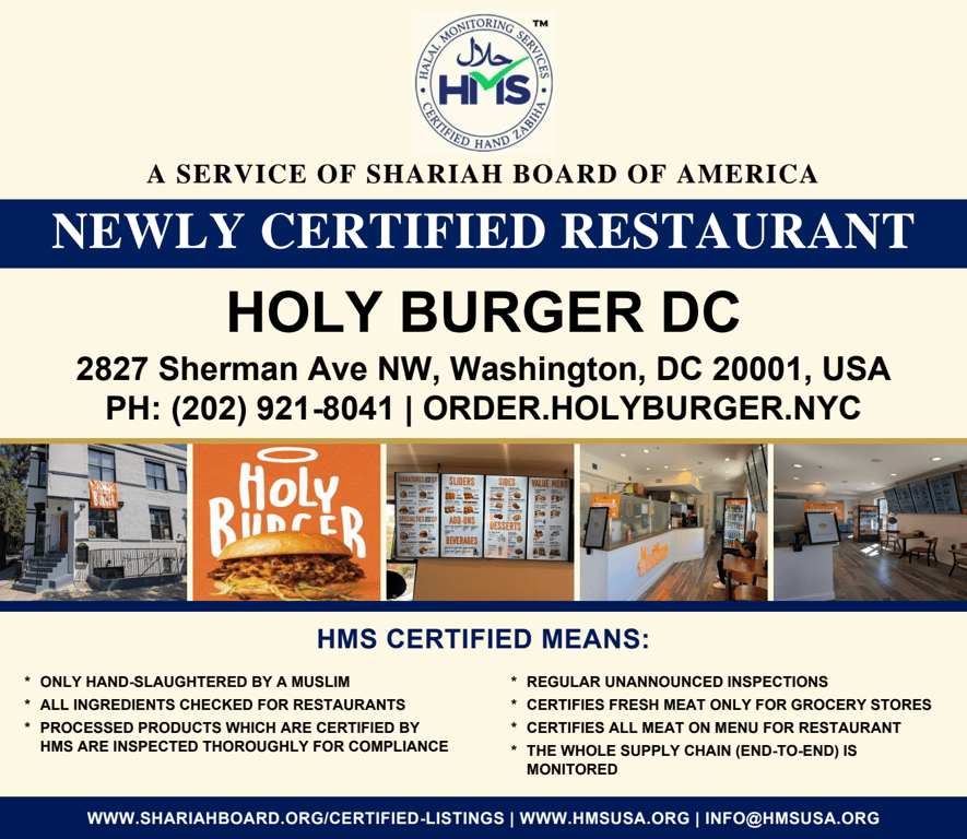 Holy Burger DC-Certified