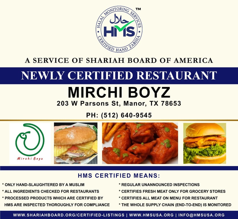 Mirchi Boyz, Manor, (TX)