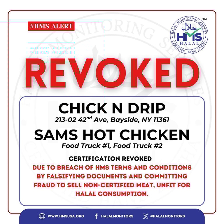 Chick N Drip & Sams Hot Chicken, Bayside, (NY)