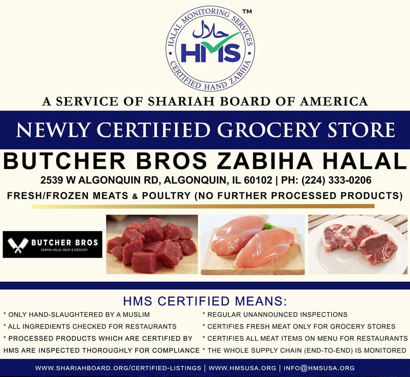Butcher Bros Zabiha Halal (Algonquin, IL)