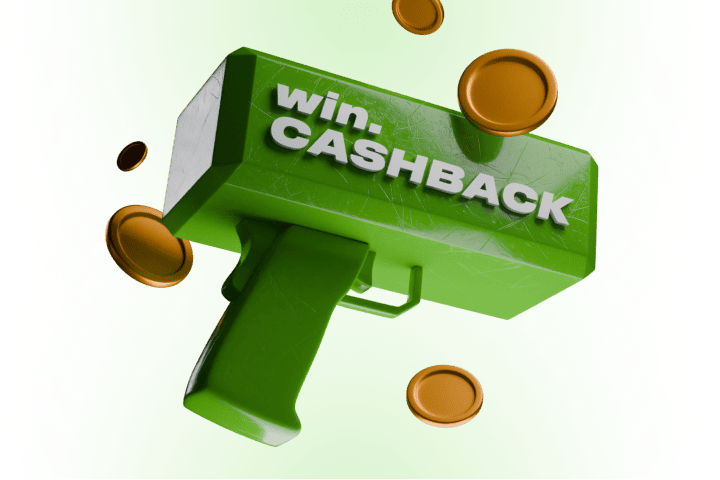 Daily cashback 20%