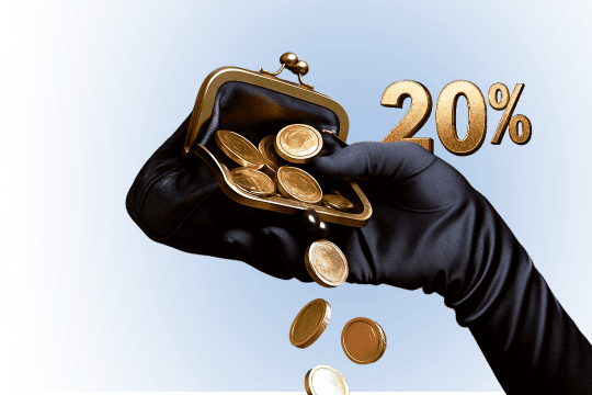 Reembolso diario 20%