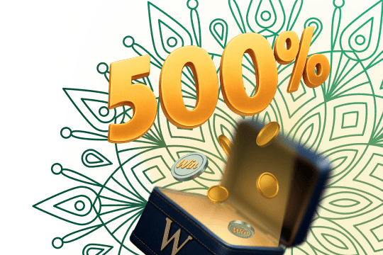  ৫০০% স্বাগত বোনাস