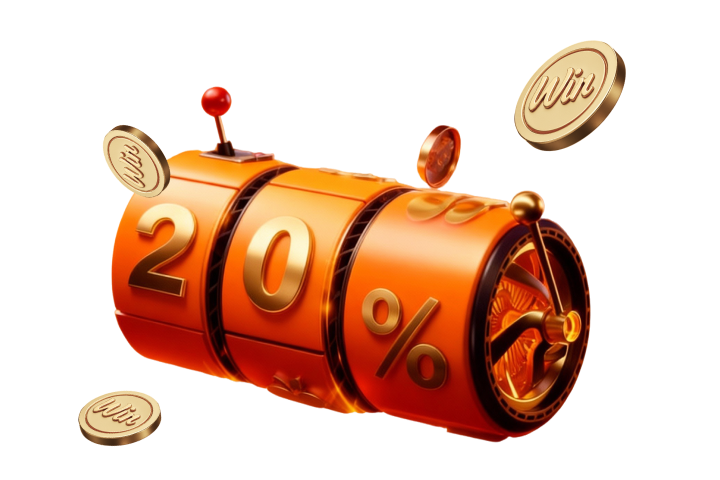 Daily 20% reload bonus 