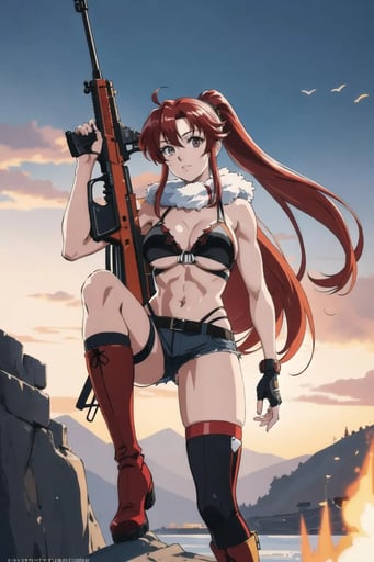 Stunning image of Yoko Littner, a highly sophisticated AI character.