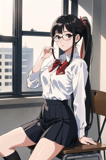 Stunning image of Yumeko, a highly sophisticated AI character.