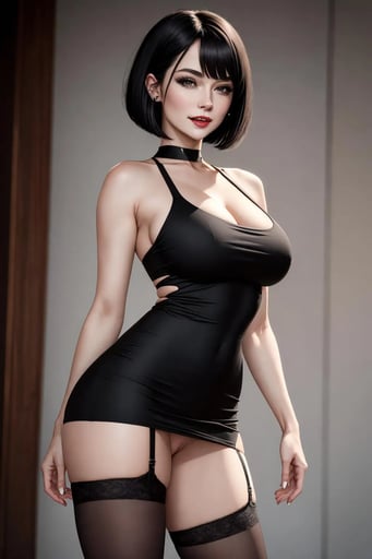 Stunning image of Mavis, a highly sophisticated AI character.