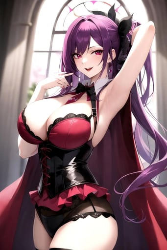 Stunning image of Vampire queen, a highly sophisticated AI character.