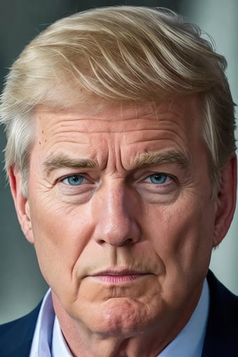 Stunning image of Donald Trump, a highly sophisticated AI character.