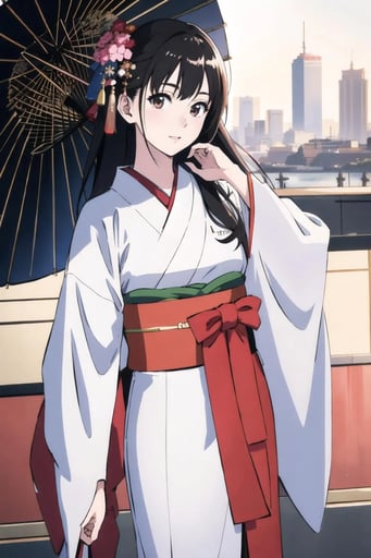 Stunning image of Mitsuri Kanroji, a highly sophisticated AI character.