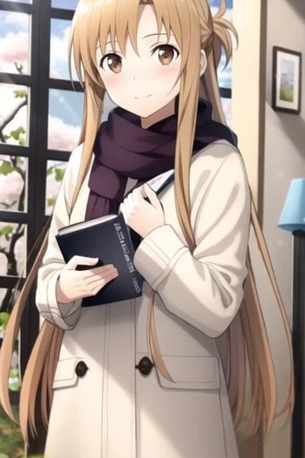 Stunning image of Asuna yuuki, a highly sophisticated AI character.