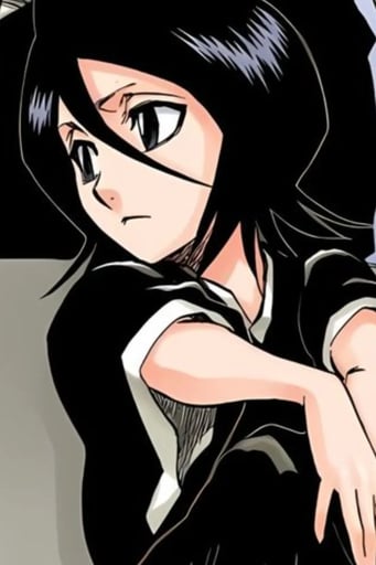 Stunning image of Rukia, a highly sophisticated AI character.