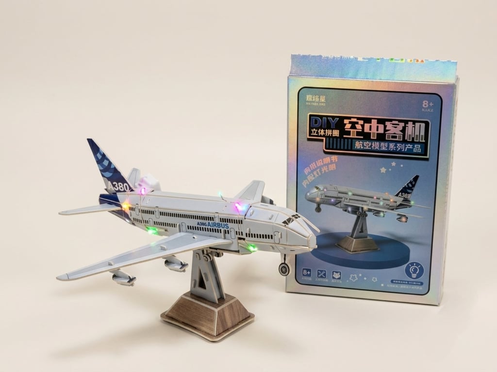 Diy 3D Plane (No-1051)