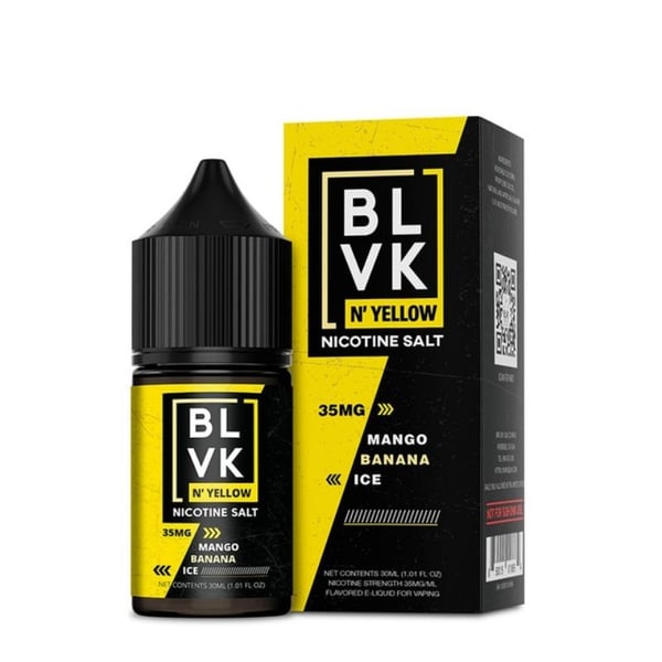 BLVK Salt - Yellow Mango Banana Ice 30ml