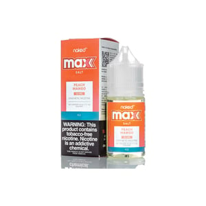 Naked Max - Peach Mango Ice Salt 30ml