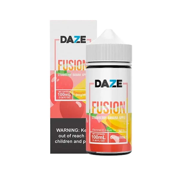 7 DAZE Fusion - Strawberry Banana Apple 100ml