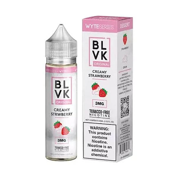 BLVK - Original - Creamy Strawberry 60ml