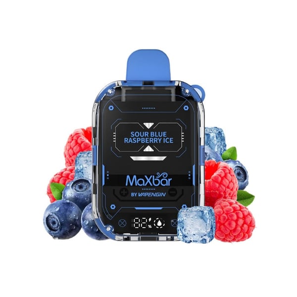 Maxbar by Vapengin Nimmbox Sour Blue Raspberry Ice