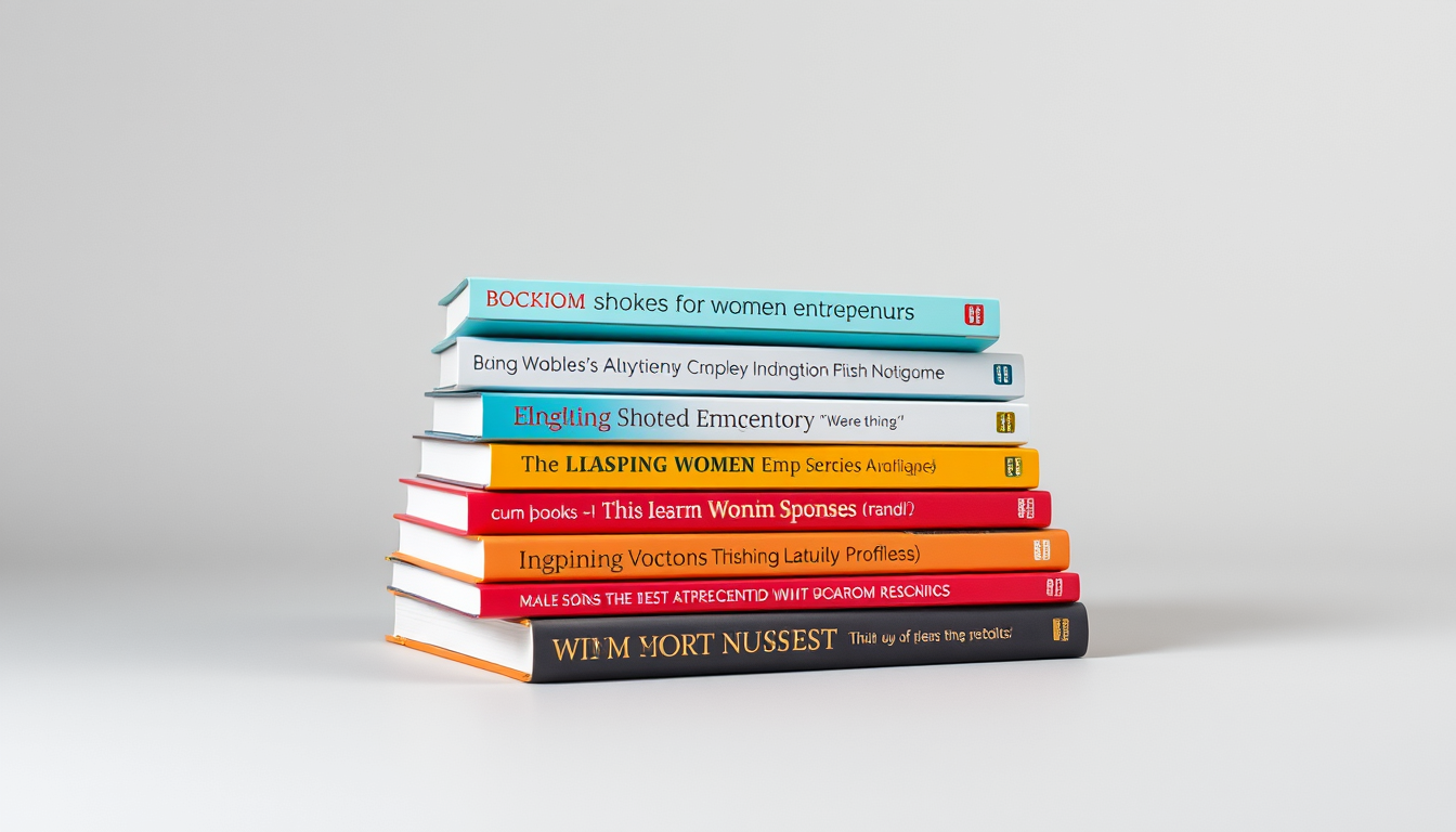 Top Business Books for Women Entrepreneurs in 2024