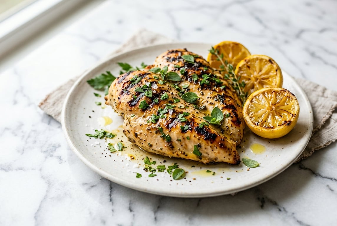 Lemon Herb Grilled Chicken | Forkie