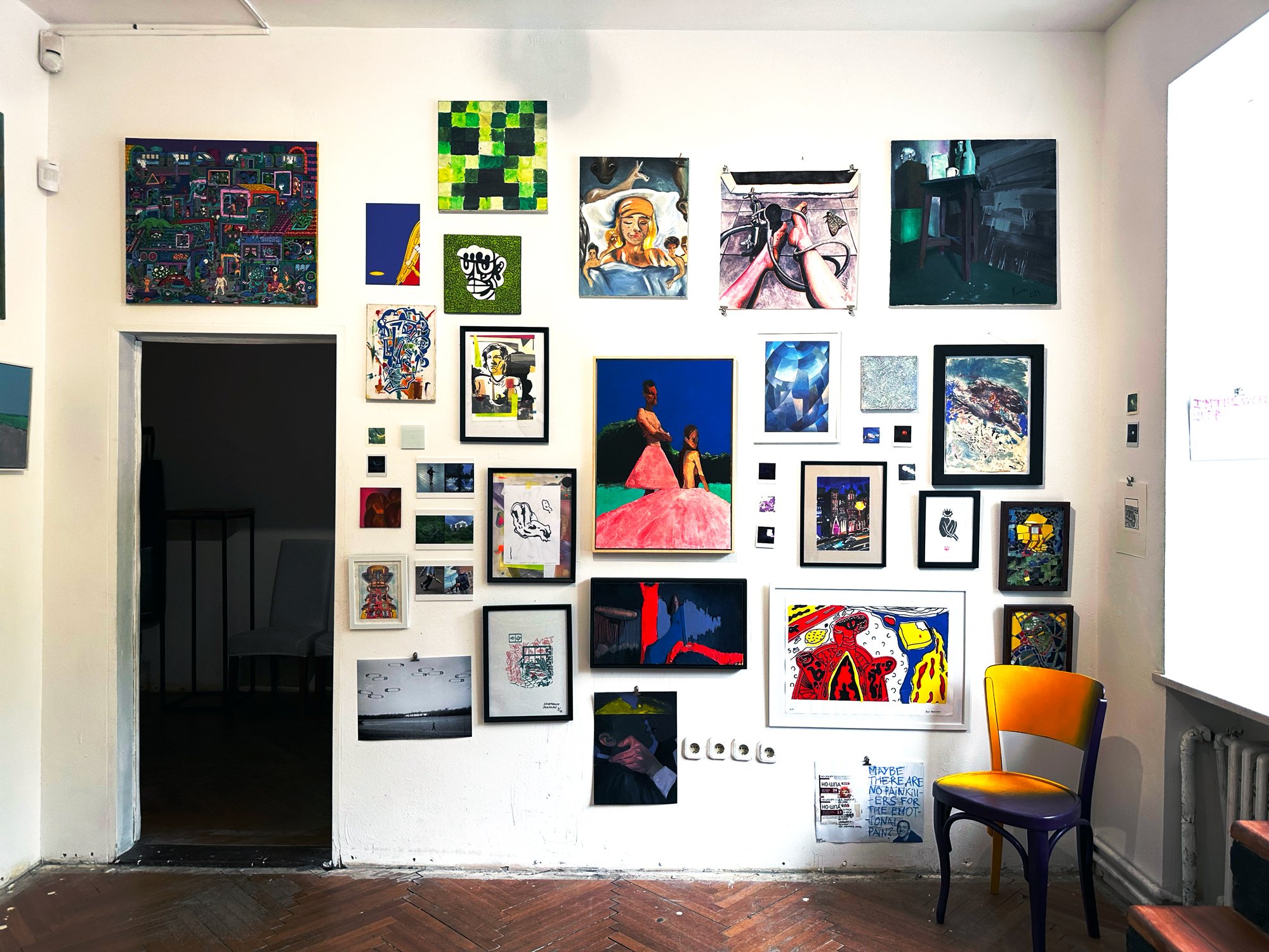 Виставка Вільні стіни в Eye Sea Gallery