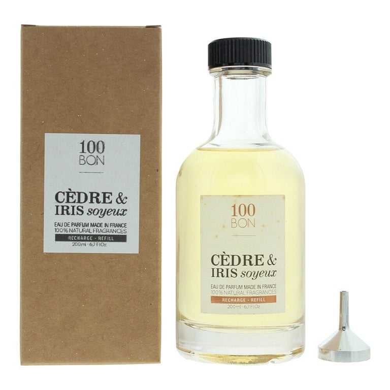 100 bon Cedar & Silky Iris