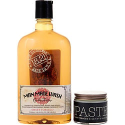  18.21 Man Made by 18.21 Man Made BOOK OF GOOD GROOMING VOLUME 11 (MAN MADE WASH SWEET TOBACCO & PASTE SWEET TOBACCO )
