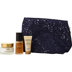  Ahava by AHAVA Day & Night Glow Trio Extreme Day Cream Extreme Night Treatment Refreshing Cleansing Gel 3pcs
