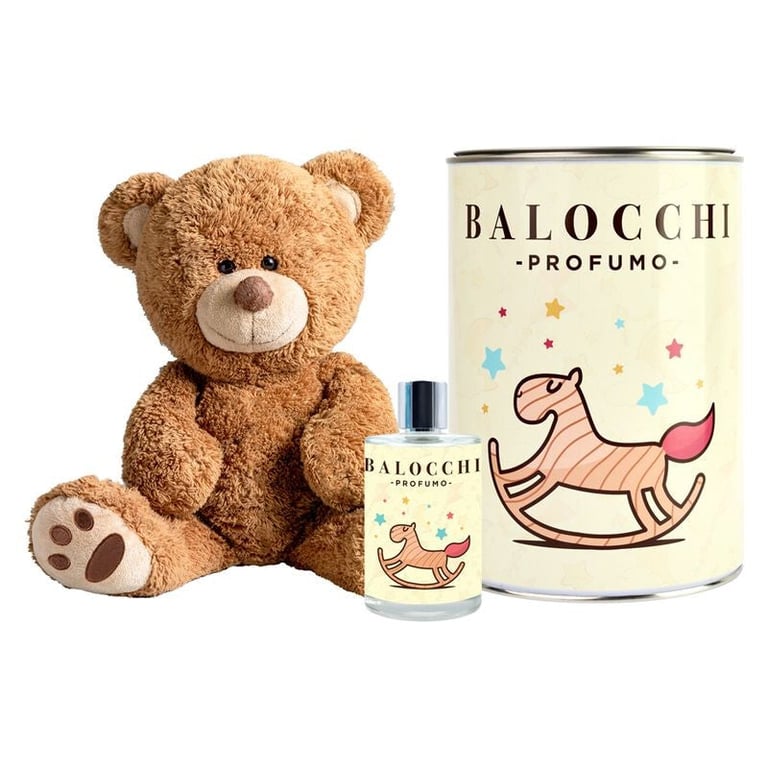 Balocchi Children's Gift Box With Rino Teddy Bear