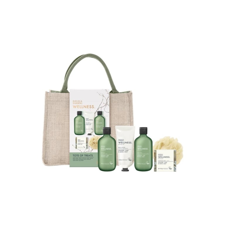 Baylis & harding Wellness Energise Ginger Lime & Basil Leaf Kulturbeutel