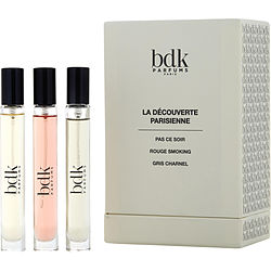bdk Parfums Variety 3 PIECE VARIETY WITH PAS CE SOIR & ROUSE SMOKING & GRIS CHARNEL AND ALL ARE 0.33OZ